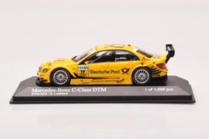 Mercedes C-Class W204 DTM Deutsche Post AMG Mercedes #17 D. Coulthard DTM 2010 Minichamps 1:43 400103817 Diecast