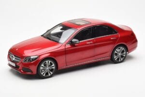 Mercedes C-Class W205 Red Metallic Asia Exclusive Norev 1:18 183835 Diecast