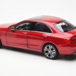 Mercedes C-Class W205 Red Metallic Asia Exclusive Norev 1:18 183835 Diecast - image 7 of 8