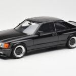 Mercedes 560 SEC C126 AMG Widebody Black Otto 1:18 OT187 Resin