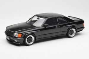 Mercedes 560 SEC C126 AMG Widebody Black Otto 1:18 OT187 Resin