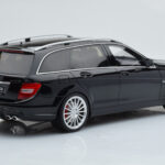 Mercedes C63 AMG S204 T-Model Black GT Spirit 1:18 GT760 Resin - image 2 of 6