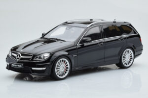 Mercedes C63 AMG S204 T-Model Black GT Spirit 1:18 GT760 Resin