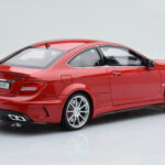 Mercedes C63 AMG W204 Black Series Red GT Spirit 1:18 GT065 Resin - image 2 of 6