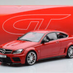 Mercedes C63 AMG W204 Black Series Red GT Spirit 1:18 GT065 Resin - image 6 of 6