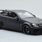 Mercedes C63 AMG W204 Black Series Matte Black GT Spirit 1:18 GT843 Resin - image 4 of 6