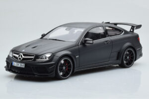 Mercedes C63 AMG W204 Black Series Matte Black GT Spirit 1:18 GT843 Resin