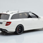 Mercedes C63 AMG S204 T-Model White GT Spirit 1:18 GT147 Resin - image 2 of 8