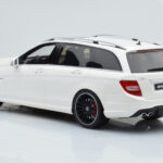 Mercedes C63 AMG S204 T-Model White GT Spirit 1:18 GT147 Resin - image 5 of 8