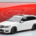 Mercedes C63 AMG S204 T-Model White GT Spirit 1:18 GT147 Resin - image 8 of 8