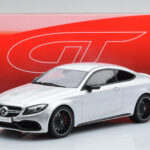 Mercedes C63S AMG C205 Coupe Silver GT Spirit 1:18 GT116 Resin - image 6 of 6