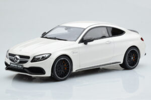 Mercedes C63S AMG C205 Coupe White GT Spirit 1:18 B66965707 Resin
