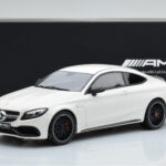 Mercedes C63S AMG C205 Coupe White GT Spirit 1:18 B66965707 Resin - image 6 of 6