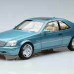 Mercedes CL600 C140 Blue Metallic Norev 1:18 183448 Diecast