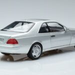 Mercedes CL600 C140 Silver Metallic Norev 1:18 183446 Diecast - image 3 of 7