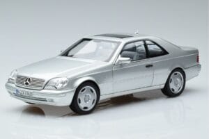 Mercedes CL600 C140 Silver Metallic Norev 1:18 183446 Diecast