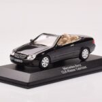Mercedes CLK A209 Cabriolet Obsidian Black Metallic Minichamps 1:43 B66961966 Diecast - image 2 of 4