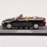 Mercedes CLK A209 Cabriolet Obsidian Black Metallic Minichamps 1:43 B66961966 Diecast
