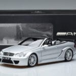 Mercedes CLK DTM AMG W209 Cabriolet Silver Kyosho 1:18 B66962272 Diecast - image 8 of 8