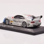 Mercedes CLK DTM Team Original Teile #12 P. Dumbreck DTM 2001 Minichamps 1:43 400023112 Diecast - image 3 of 4