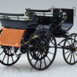 Mercedes Daimler Motorkutsche Dark Blue Norev 1:18 183700 Diecast - image 2 of 6