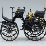 Mercedes Daimler Motorkutsche Dark Blue Norev 1:18 183700 Diecast - image 3 of 6