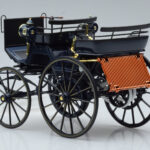 Mercedes Daimler Motorkutsche Dark Blue Norev 1:18 183700 Diecast - image 5 of 6