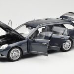 Mercedes E-Class S212 T-Model Tenorit Gray Metallic Minichamps 1:18 B66962447 Diecast - image 2 of 8