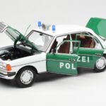 Mercedes E-Class W123 Polizei Norev 1:18 B66040676 Diecast - image 2 of 8