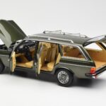 Mercedes 230T W123 T-Model Green Metallic Norev 1:18 183730 Diecast - image 5 of 8