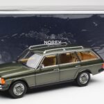 Mercedes 230T W123 T-Model Green Metallic Norev 1:18 183730 Diecast - image 8 of 8