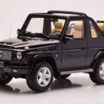 Mercedes G500 W463 Convertible Obsidian Black Otto 1:18 OT1040 Resin