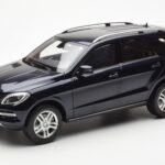 Mercedes M-Class W166 Tansanite Blue Metallic Minichamps 1:18 B66960065 Diecast