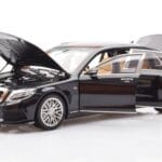 Mercedes Maybach S-Class W222 Brabus 900 Obsidian Black Almost Real 1:18 860102 Diecast - image 2 of 8