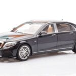 Mercedes Maybach S-Class W222 Brabus 900 Obsidian Black Almost Real 1:18 860102 Diecast