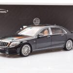 Mercedes Maybach S-Class W222 Brabus 900 Obsidian Black Almost Real 1:18 860102 Diecast - image 8 of 8