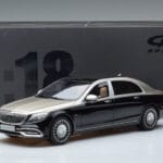 Mercedes Maybach S600 W222 Black Silver GT Spirit 1:18 GT237 Resin - image 6 of 6