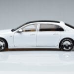 Mercedes Maybach S600 W222 V12 Biturbo Diamond White Almost Real 1:18 820116 Diecast - image 4 of 11