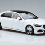 Mercedes Maybach S600 W222 V12 Biturbo Diamond White Almost Real 1:18 820116 Diecast - image 6 of 11