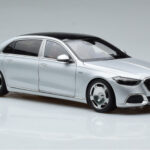 Mercedes Maybach S600 W222 V12 Biturbo Hightech Silver Almost Real 1:18 820118 Diecast - image 6 of 12