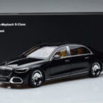 Mercedes Maybach S600 W222 V12 Biturbo Obsidian Black Almost Real 1:18 820115 Diecast - image 11 of 11