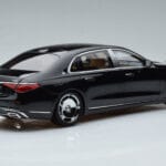 Mercedes Maybach S600 W222 V12 Biturbo Obsidian Black Almost Real 1:18 820115 Diecast - image 3 of 11