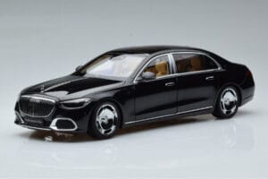 Mercedes Maybach S600 W222 V12 Biturbo Obsidian Black Almost Real 1:18 820115 Diecast