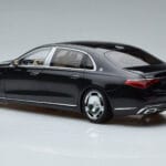 Mercedes Maybach S600 W222 V12 Biturbo Obsidian Black Almost Real 1:18 820115 Diecast - image 7 of 11