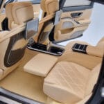 Mercedes Maybach S600 W222 V12 Biturbo Obsidian Black Almost Real 1:18 820115 Diecast - image 9 of 11