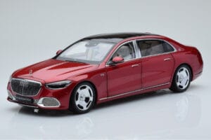Mercedes Maybach S600 W222 V12 Biturbo Patagonia Red Almost Real 1:18 820119 Diecast