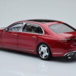 Mercedes Maybach S600 W222 V12 Biturbo Patagonia Red Almost Real 1:18 820119 Diecast - image 7 of 10