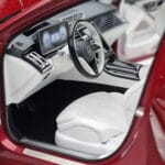 Mercedes Maybach S600 W222 V12 Biturbo Patagonia Red Almost Real 1:18 820119 Diecast - image 8 of 10