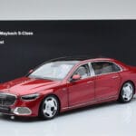 Mercedes Maybach S600 W222 V12 Biturbo Patagonia Red Almost Real 1:18 820119 Diecast - image 10 of 10