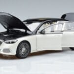 Mercedes Maybach S680 X223 White Norev 1:18 B66961424 Diecast - image 2 of 7
